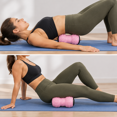 Vaelo Roll under ländrygg och lår på yogamatta